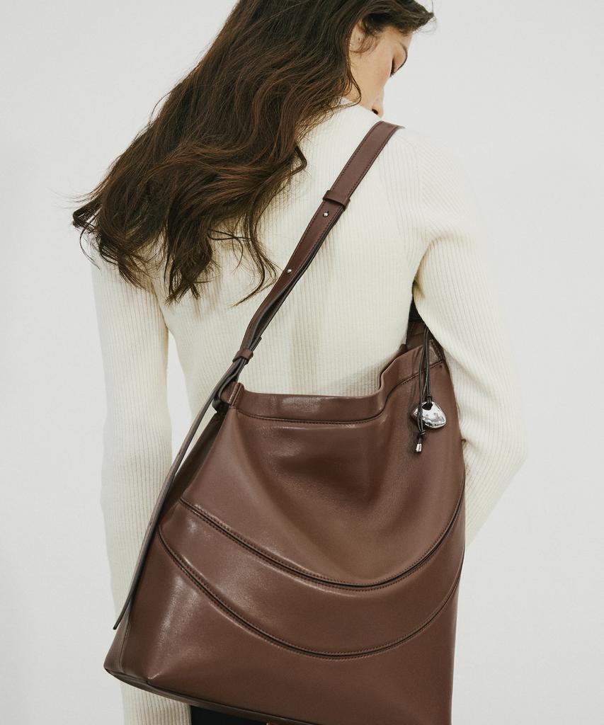 Zoeet Sorae Hobo Leather Bag (Terracotta)
