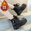 Winter platform Martin boots women's warm fashion casual brown short boots women's shoes