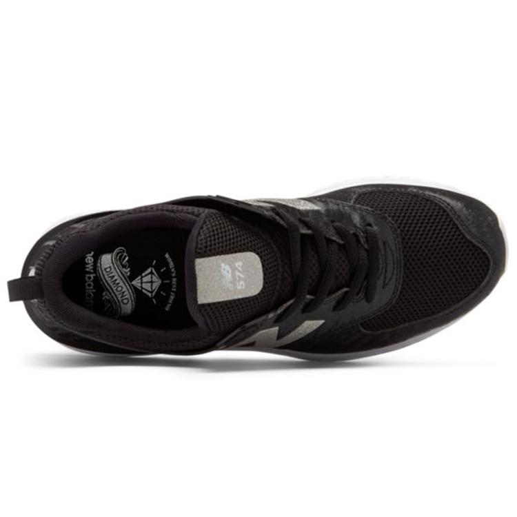 New Balance 574 Sport Черный/Белый Женские WS574SAD