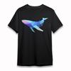 Women's Plus Size Classic T-Shirt Mosaic Whale Marine Life Art 100% Cotton Tee