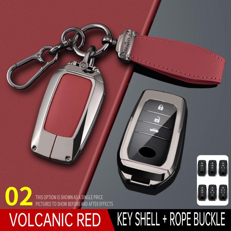 Toyota Key Cover for Camry, Corolla, Levin, Avalon, RAV4, Wildlander, Cupra, and Prado