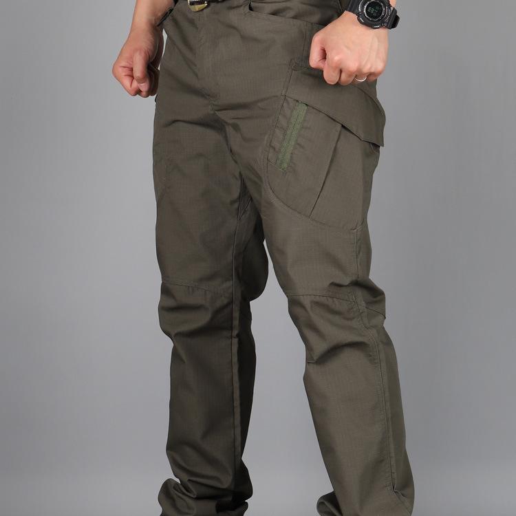 Мужские камуфляжные брюки спецназа, рабочие брюки, осенние уличные брюки с несколькими карманами, тренировочные брюки, военные камуфляжные брюки