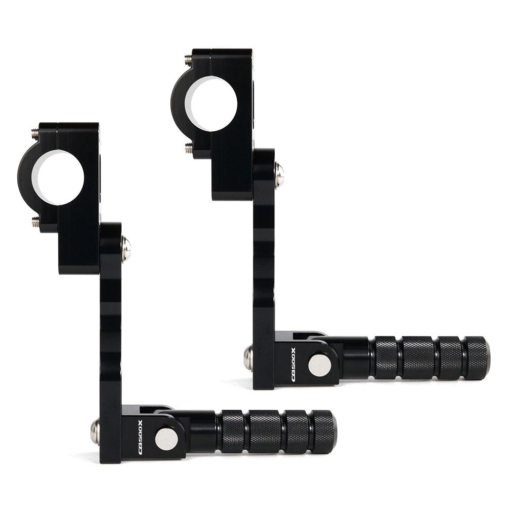Motorcycle Rider Adjustable Foot Pegs Kit 22mm 7/8" 28.8mm 1/8" Highway Fit For Africa Twin 650 750 1100 Varadero 1000 CB500X
