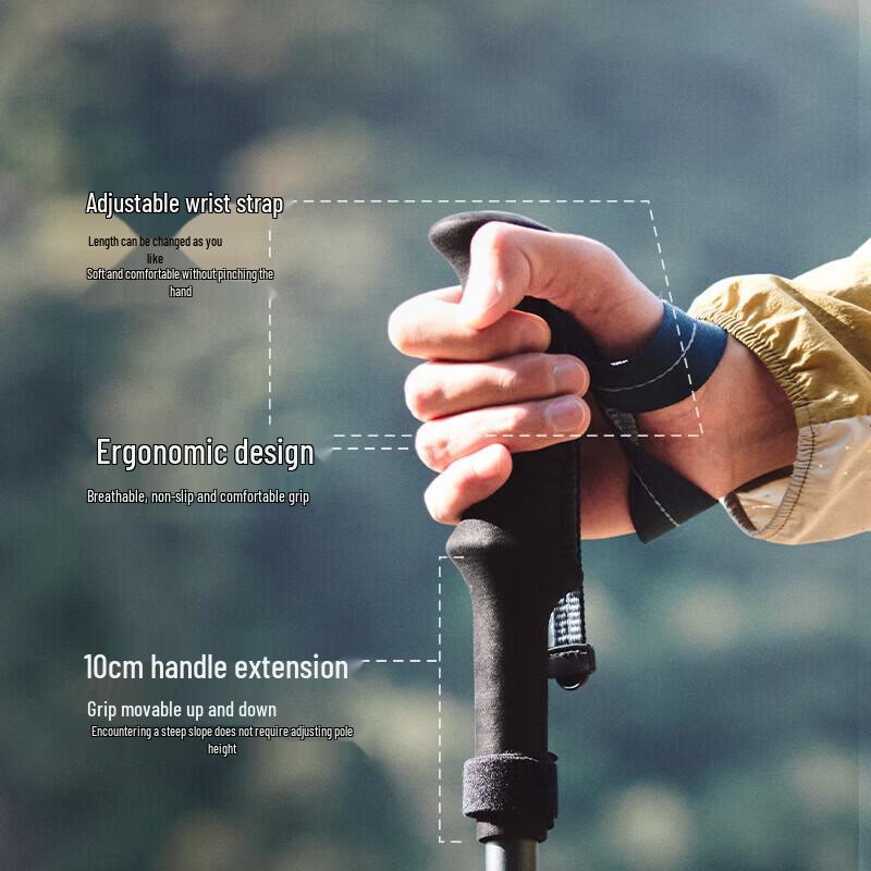 Naturehike Changfeng Pro 5-Section Foldable Aluminum Trekking Pole