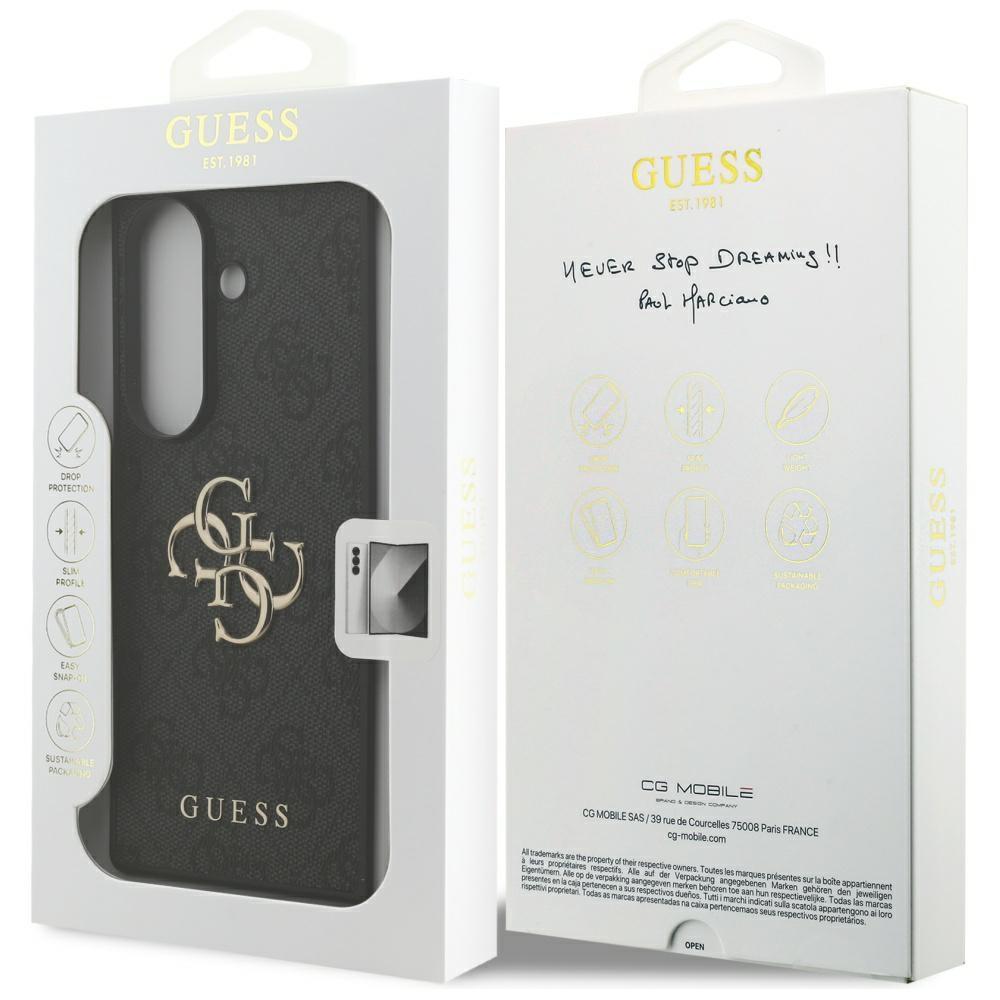Чехол Guess Big 4G Logo Classic Logo Для Samsung Galaxy Z Fold7 Черный