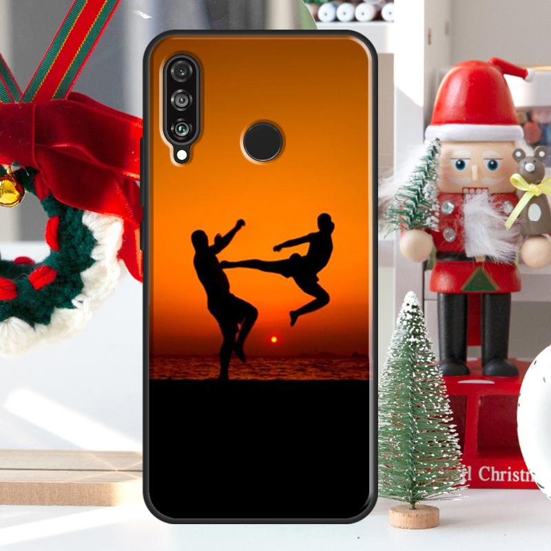 Чехол Kung Fu Karate Taekwondo Martial для Huawei Nova 9 10 SE 11 Pro Y60 Y70 Y90 Y61 Y91 Y72 Y73 12i 11i 8i P20 P30 P40 Lite
