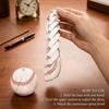Baseball Fidget Ball Toy,3D Printed Twist and Turn Stress Relief Desk Fidget,Relieve Anxiety Fidget Ball Sensory Puzzle,Portable Handheld Ball