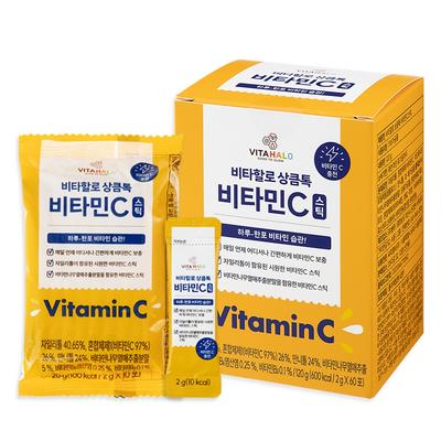 Vitahalo освежающий тоник витамин С-стик 1 коробка/120 г(2г х 60шт.)