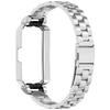 Metal Frame for Huawei Band 10/10 NFC/9/9 NFC/8/8 NFC Watch Case Integrated Three Bead Stainless Steel Strap