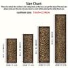Leopard Print Light Luxury Style Corridor Long Strip Carpet, Anti-Slip And Washable Floor Mat, Entrance Decoration