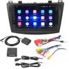 9-дюймовая GPS-навигация Bluetooth Разрешение 1024x600 для Android Замена для Mazda 3 Axela 20102013(1+16G )