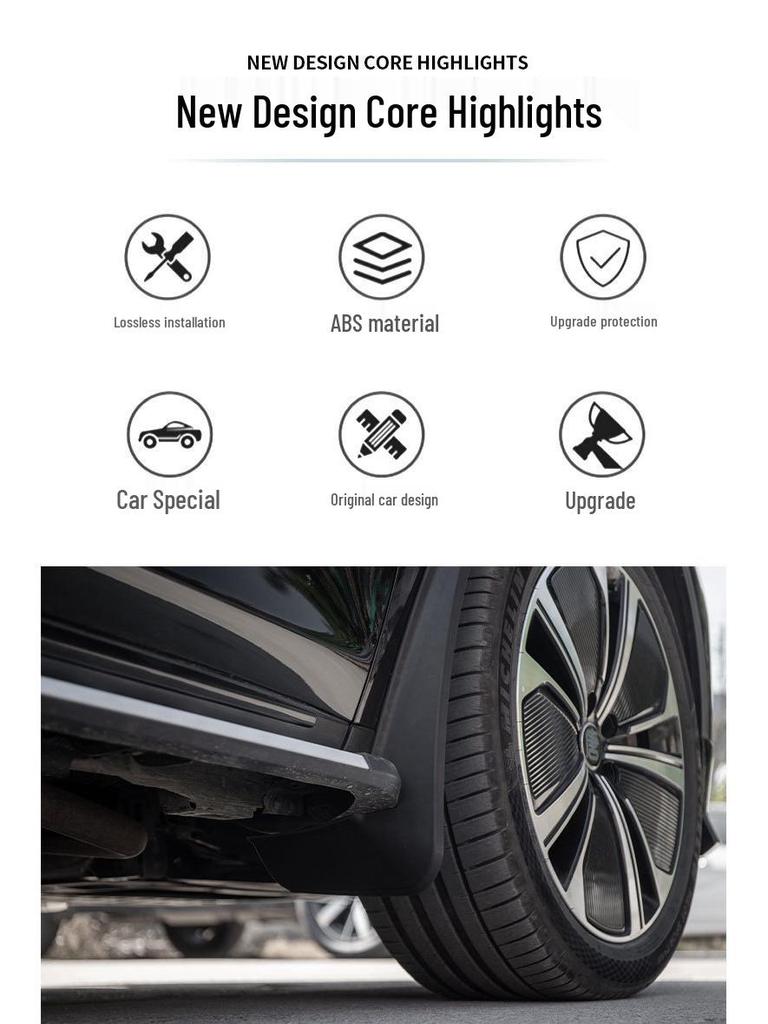 Брызговик на педаль BYD Tang - Специально расширенный и увеличенный