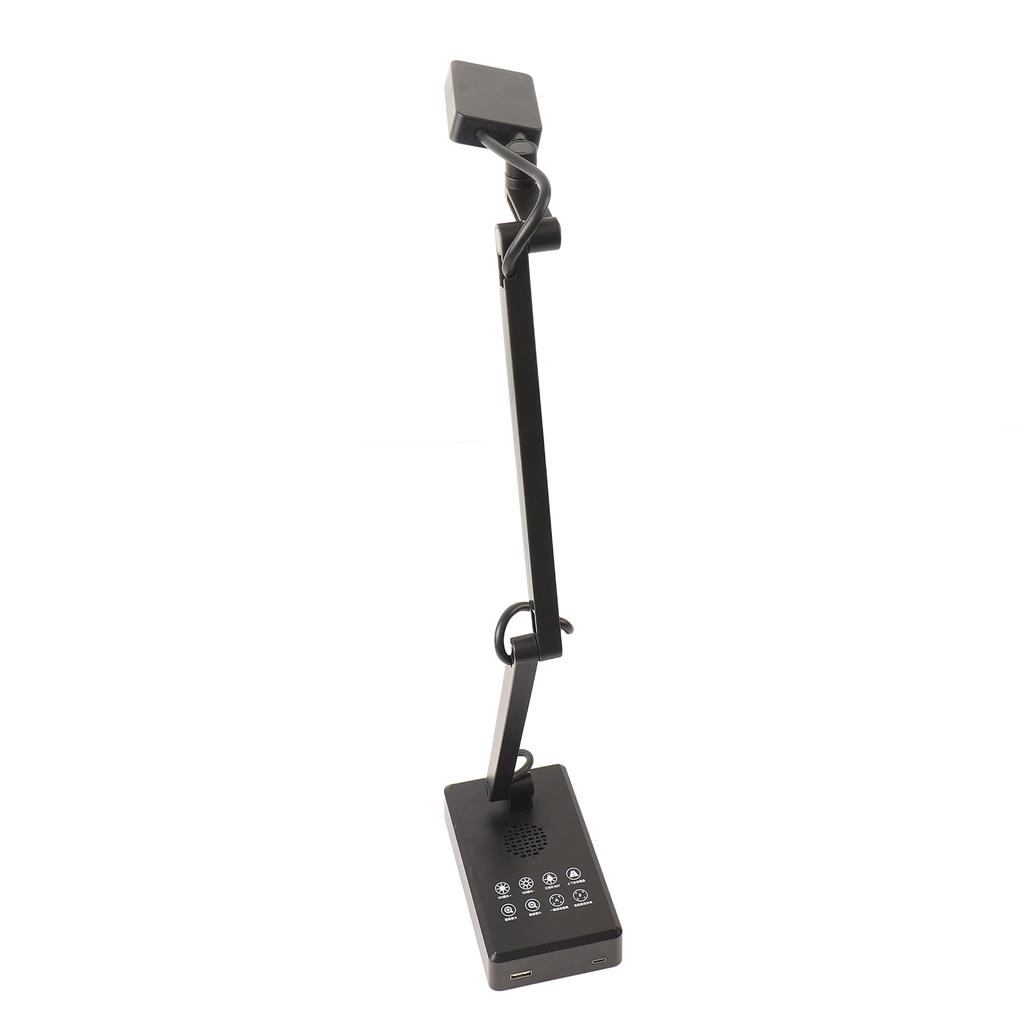 16MP USB Document Camera with Microphone Auto Focus 4K Webcam with Flexible Arm for Online Learning Remote Teaching Web