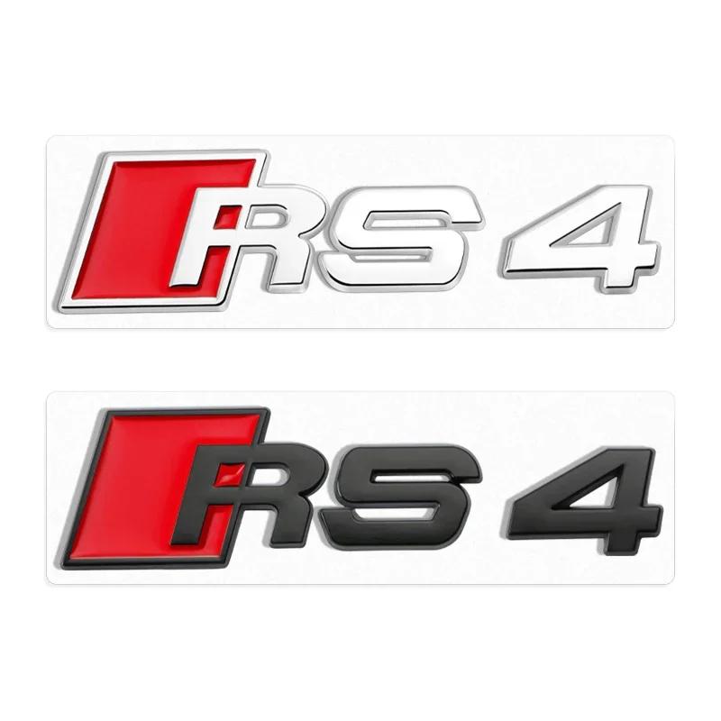 1Pc A3 A4 B8 8P 8V B6 A5 A6 TT RS3 RS4 RS5 RS6 RS7 RS8 Badge Car Body Rear Trunk ABS Emblem Sticker Decoration Accessories