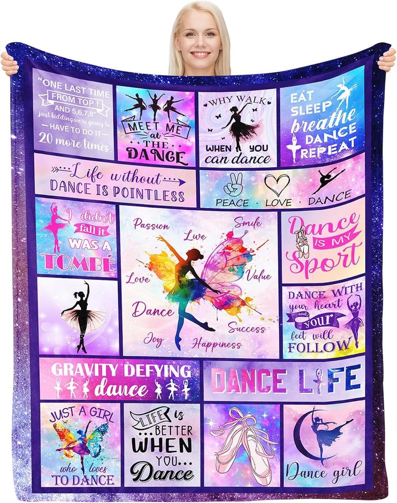 Christian Inspirational Throw Blanket Perfect Birthday or Holiday Gift for Her Spiritual Religious Blanket Couch Sofa Throw x I