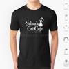 Футболка Selinas Cat Cafe Мужская Женская Детская 6XL Кот Супергерой Кафе