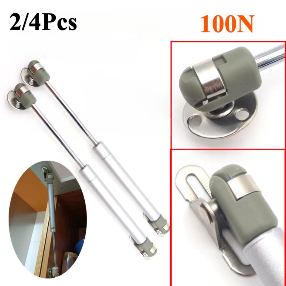2/4PCS Cabinet Door Gas Struts 100N/10KG Supports Gas Spring Lid Support Gas Props Shocks Kitchen Cupboard Hydraulic Hinge
