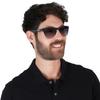 Oakley Солнцезащитные очки OO9374 Матовый серый градиент Размер 63 Черный/Призматическая линза,
