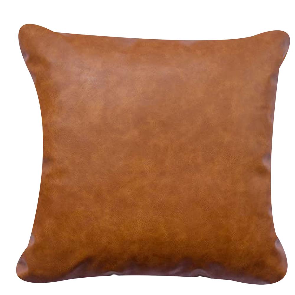 Bed Cushion Cover Solid Color Leather Modern Simple Style Bedroom Living Room Decoration Car Sofa Pillow Case 45x45cm/30x50cm