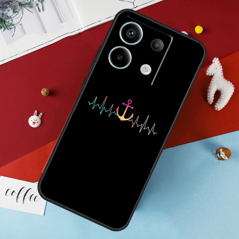 Чехол Anchor Boat для Xiaomi Redmi 12 13C 12C 10C 9C Redmi Note 13 9 10 11 12 Pro 9S 10S 11S 12S Cover