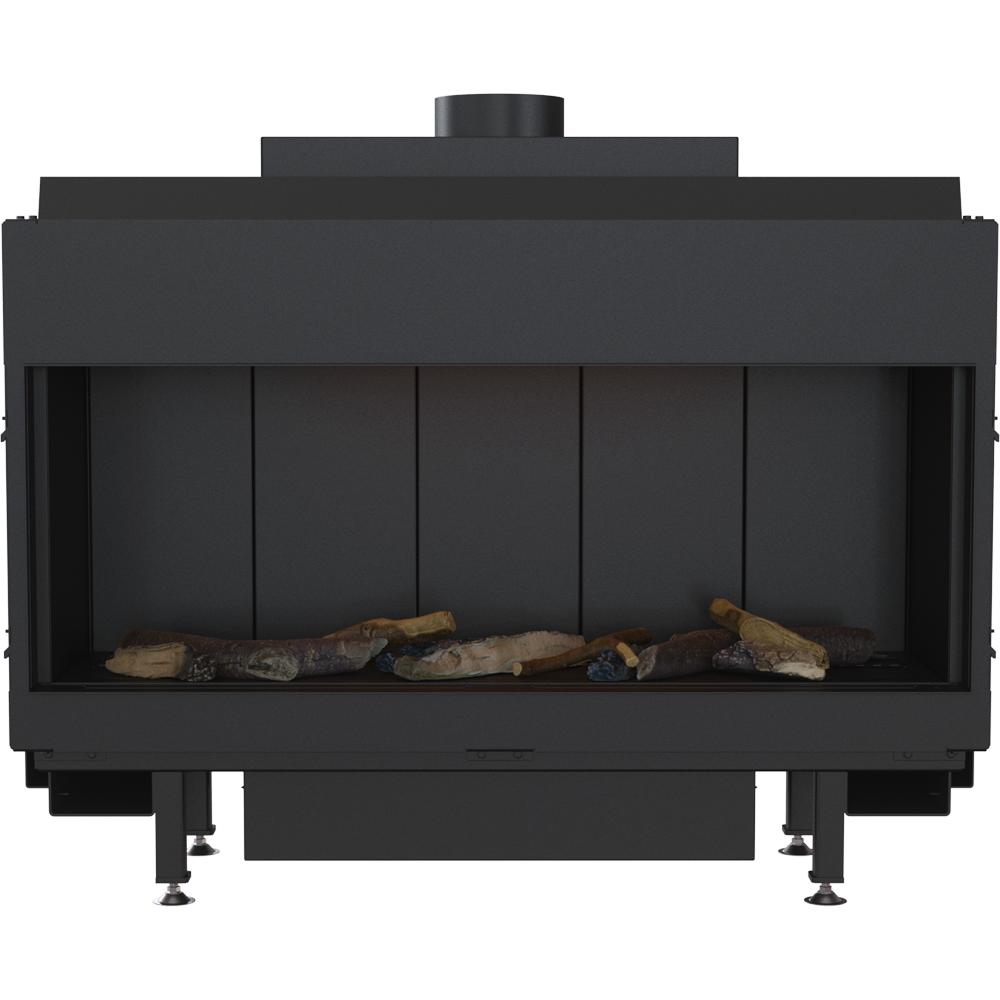 Gas Fireplace KRATKI LEO 100 front facing propane butane FI 100/150 9,5 kW