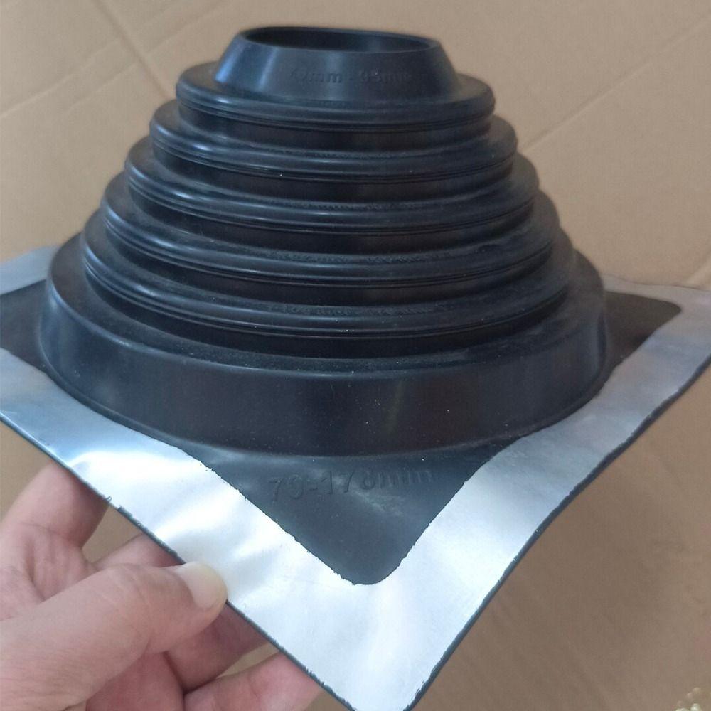 High Temperature Silicone Pipe Boot For Pipe Diameters Ranging From 2-3/4 Inches To 7 Inches
