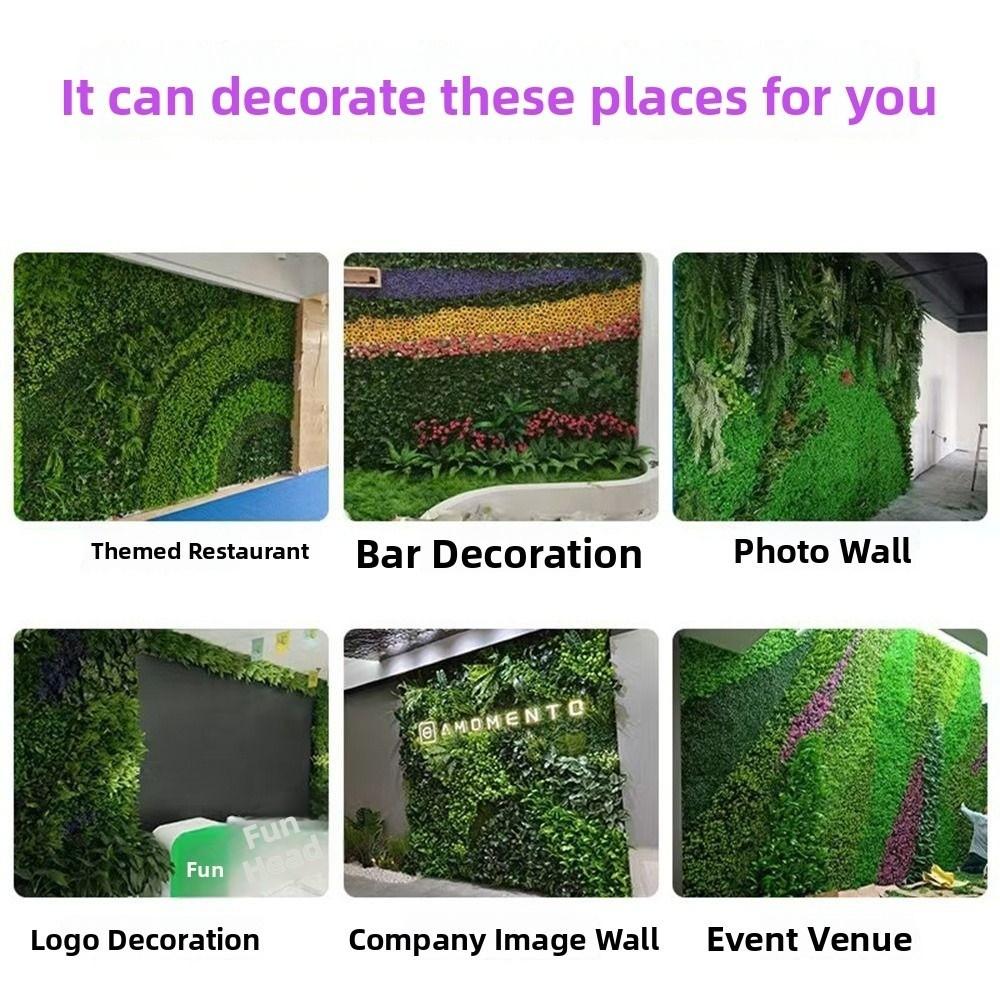 Цветок Искусственное Растение Стеновая Панель Сделай Сам Симуляция Лист Клена Дом Сад Забор