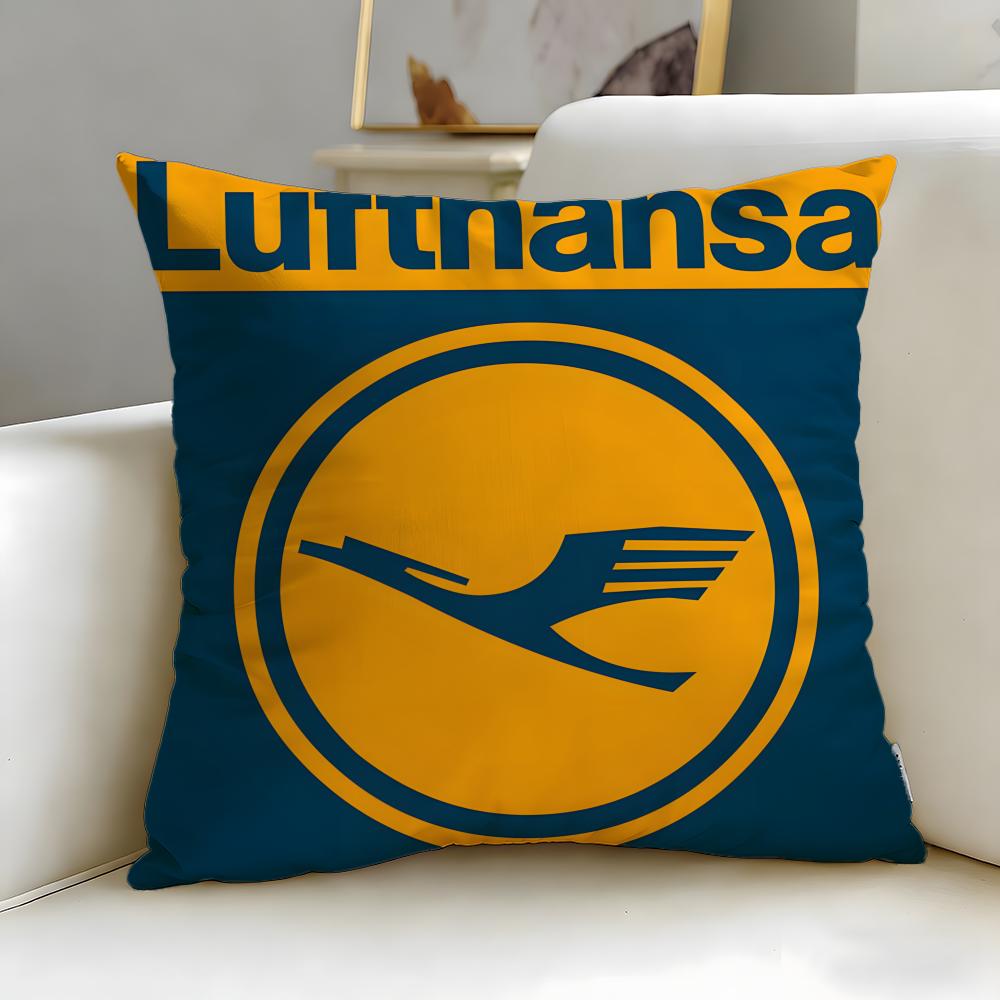 Классическая наволочка Lufthansa – Мягкая и легко стирающаяся наволочка для подушки – Универсальная для дивана, кровати, путешествий и офиса