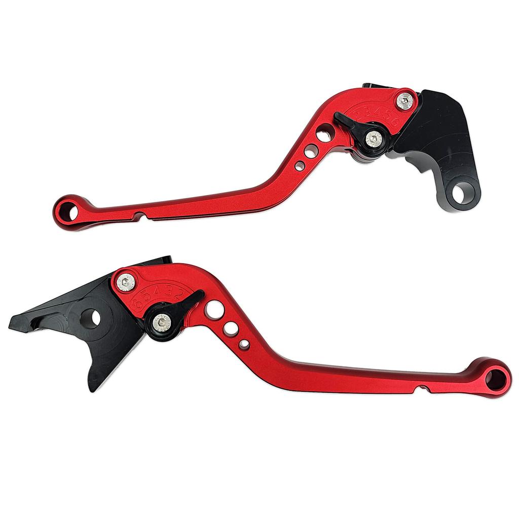 H53 Red Honda Brake and Clutch Compatible with Levers, 6-Level Adjustment, CB650R, CBR650R, NC750X, NC750S, CB650F, CBR650F, Etc.