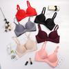 Deep V Bras For Women Push Up Bra Wire Free Seamless Underwear Plunge Intimates