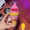 Сладкий клубничный пудинг из мороженого Игрушка для кормления Креативный интерактивный набор продуктов для игры на кухне Игрушка для раннего развития ребенка Подарок