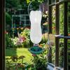 Soda Bottle Hanging Birds Feeding Tray Plastic Bottle Wildbird Seeds Feeder Base for Outdoor Garden Balcony