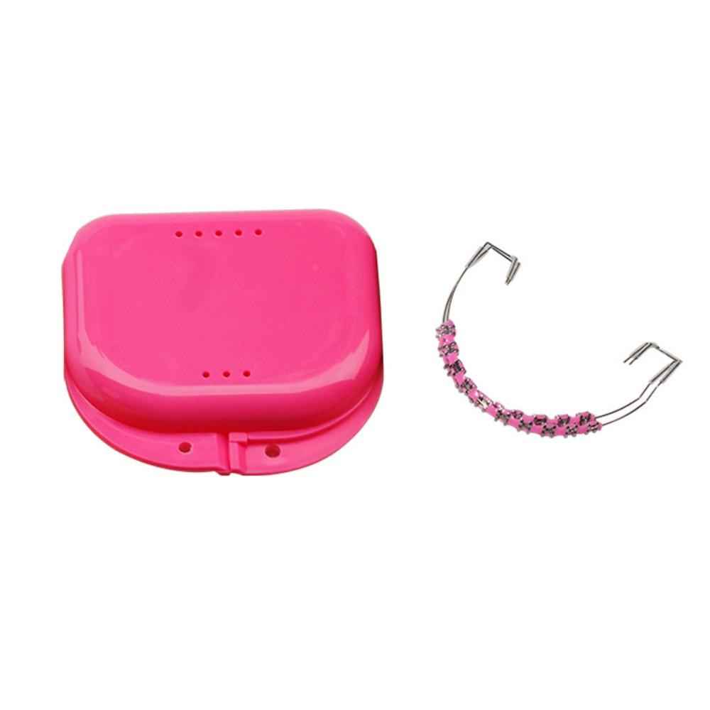 1 Set Dental Decorations Temporary Tooth Decoration Colorful Orthodontic Ligature Ties Oral Care