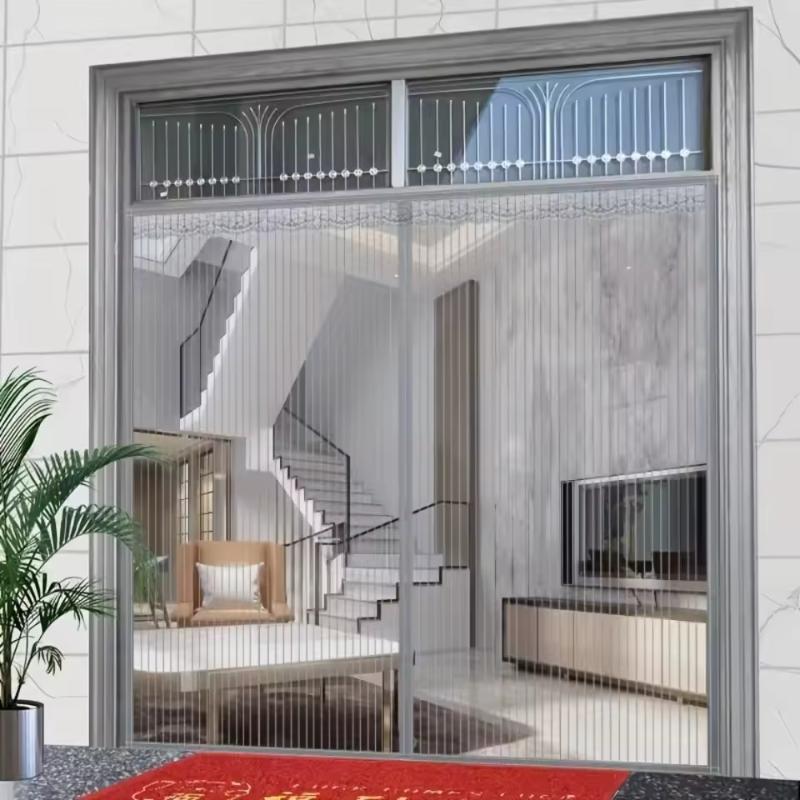 Магнитная дверная сетка большого размера Дверная магнитная москитная сетка Защита от насекомых Летная Летняя и Кухонная Внутренняя Невидимая сетка Магнитная дверная сетка