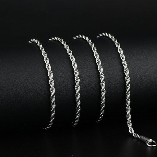 Корейская мода титановая сталь парное ожерелье из змеиной кости - модный индивидуальный аксессуар