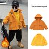 2025 New Style Boys' Autumn/Winter Fleece-Lined Windbreaker Jacket, Three-in-One Design