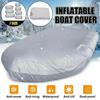 Водонепроницаемый чехол для надувной лодки с защитой от ультрафиолета и пыли, чехол для хранения каяка, резиновый чехол для лодки длиной 7,5–17 футов, 7 размеров