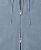 MUSINSA STANDARD WOMAN Women'S Ribbed Knit Hooded Zip-Up [Sky Blue]