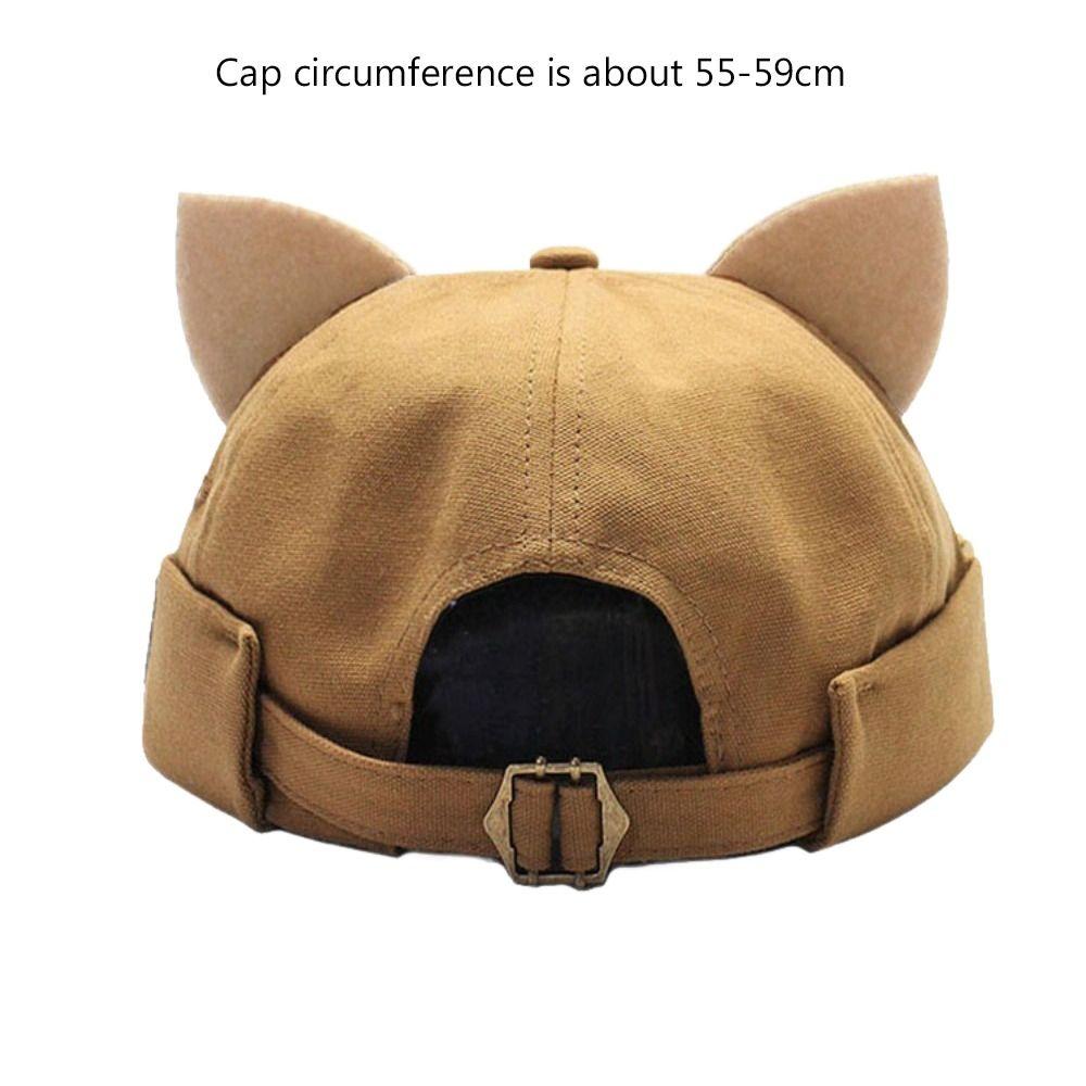 Cap Baseball Hats Head Wrap Snapback Cap Cat Ears Hat Bucket Hat Sun Visor Cap Fisherman Hat