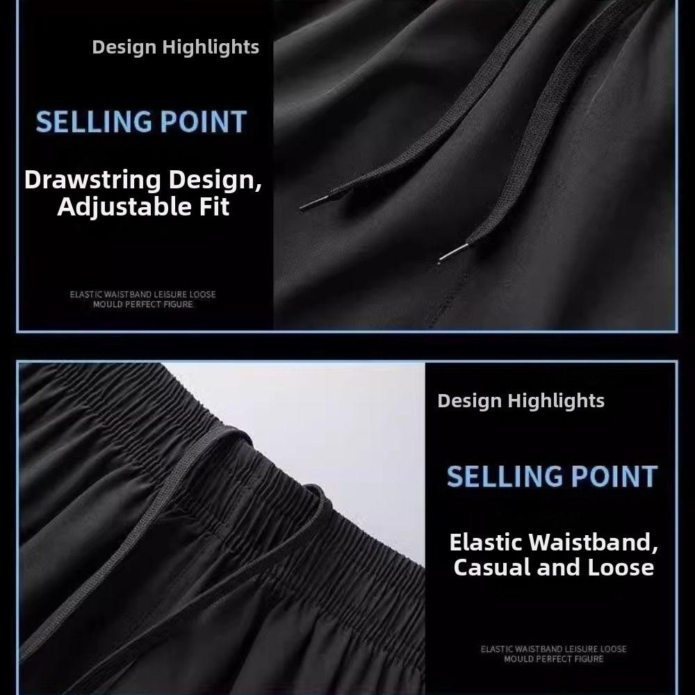 Anti Awkward Men's Swimsuit New Design Adult Swimwear Anti Awkward Swim Pants Set Swimming