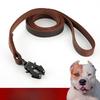 Quick Insert Cowhide Dog Leash Medium and Large Dog Walking Dog Leash Dog Leash