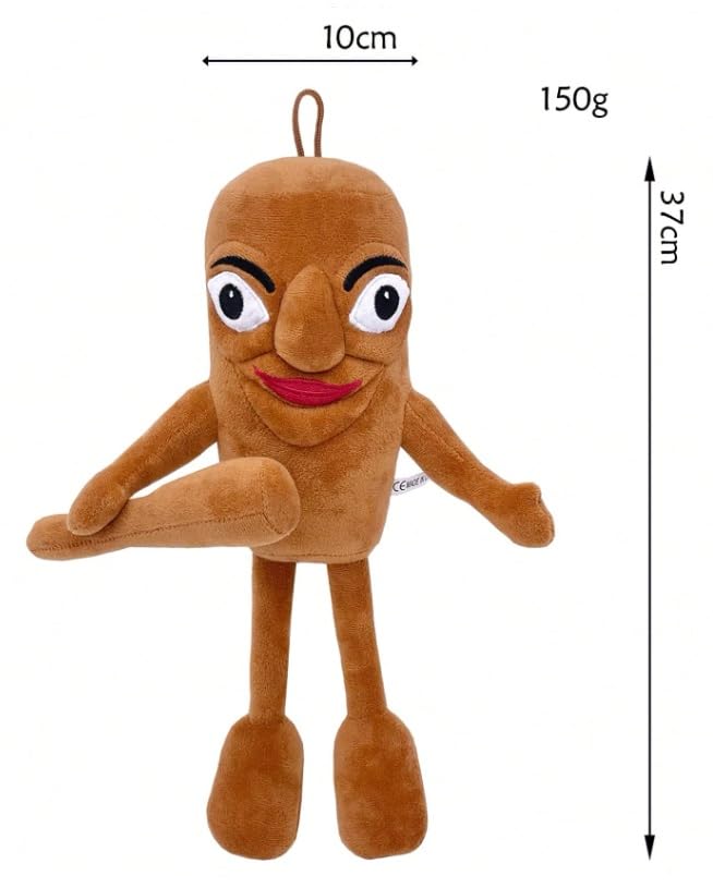 Итальянский Мозг Лот Тунг Тунг Тунг Сахур Плюшевая Игрушка, Подушка для Тела, Мягкая, Милая, Забавная, Декор Комнаты, Фигурка, Детский Праздничный Подарок [Б/У]