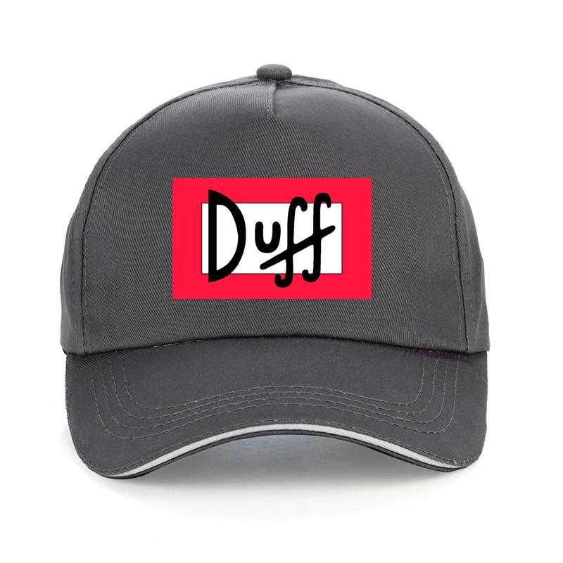 Кепка с логотипом Duff Beer Мужская Женская Летняя Кепка-Козырек Регулируемая Костяная Кепка Gorras Кепка Папы Snapback Кепка