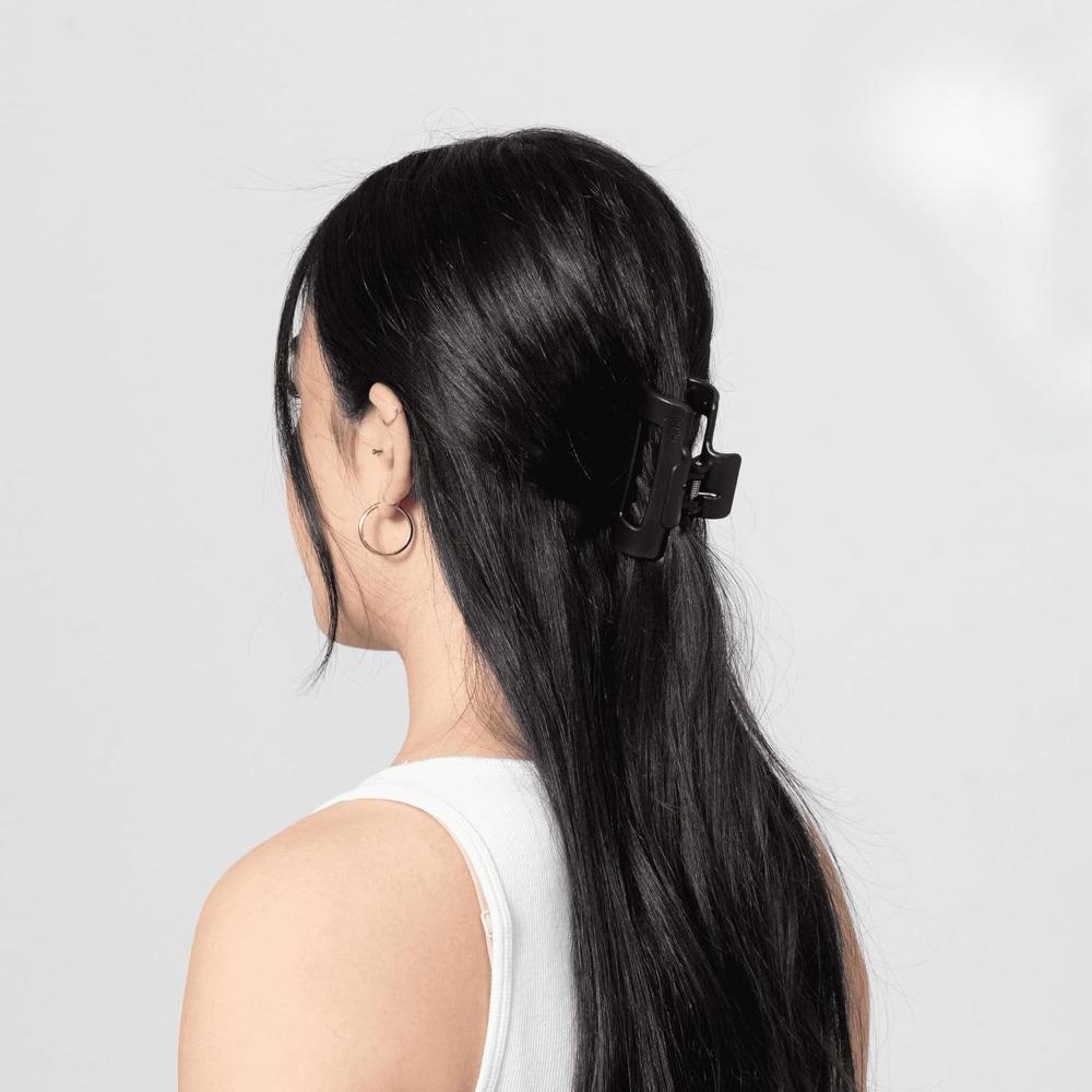 Safe Soft Silicone Shark Clip Hair Claw Anti Collision Protection The Back of The Head Anti Fall Shatterproof Women Accessory