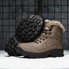 Men Boots 2024 New Winter Slippers Warm Men Shoes Waterproof Non-Slip Plush Sneakers Male Tenis Shoes Boots Men Sneakers Winter