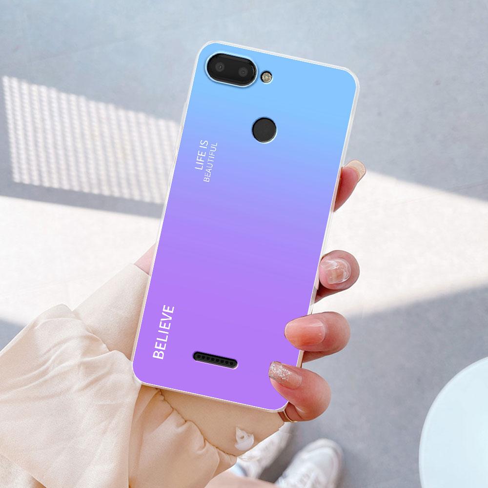 For Redmi 6 6A Case Clear TPU Silicone Soft Protect Phone Case Cover For Xiaomi Redmi 7 7A Bumper Coque For Redmi 8 8A New Funda