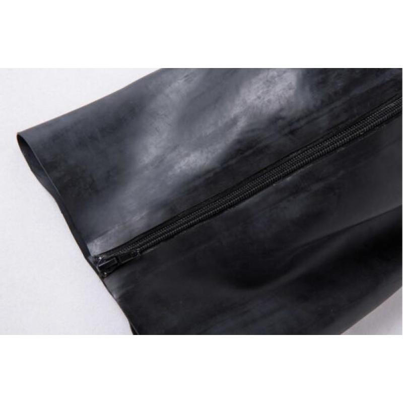 Маскарадная латексная фетиш-маска с застежкой-молнией сзади, аксессуары для ролевых игр на вечеринке