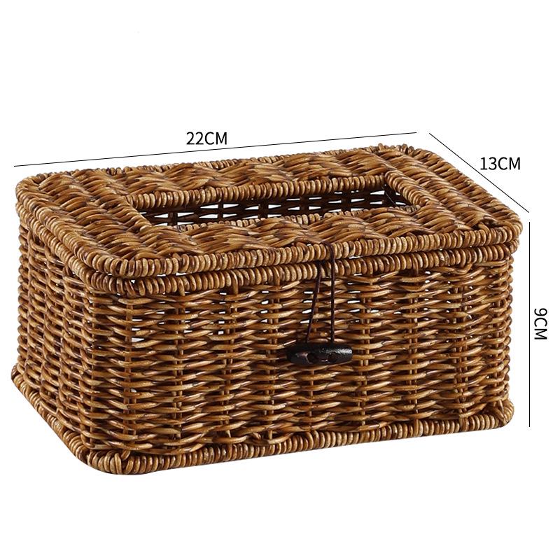 Многофункциональная коробка для салфеток и органайзер для пультов дистанционного управления в скандинавском стиле