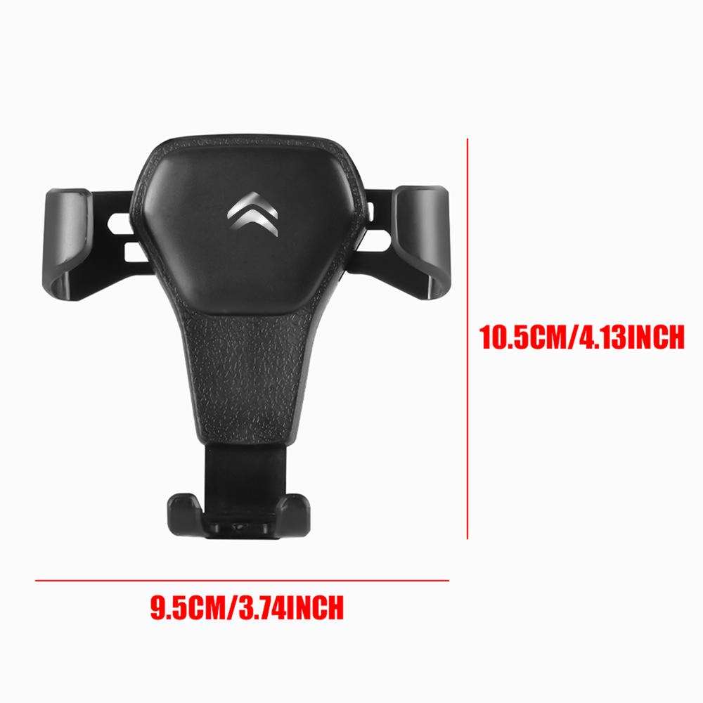 POOR1 1pc Gravity Car Air Vent Mobile Navigator phone holder Stand Clip For Citroen C1 C2 C3 C4 C4L C6 C5 VTS For iPhone For Samsung