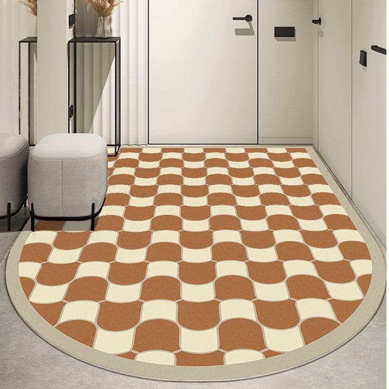 Leather Floor Mat Entry Door Mat Entry Door Mat Door Mat Door Waterproof Foot Pad Pvc Entry Anti-Skid Porch Carpet Household